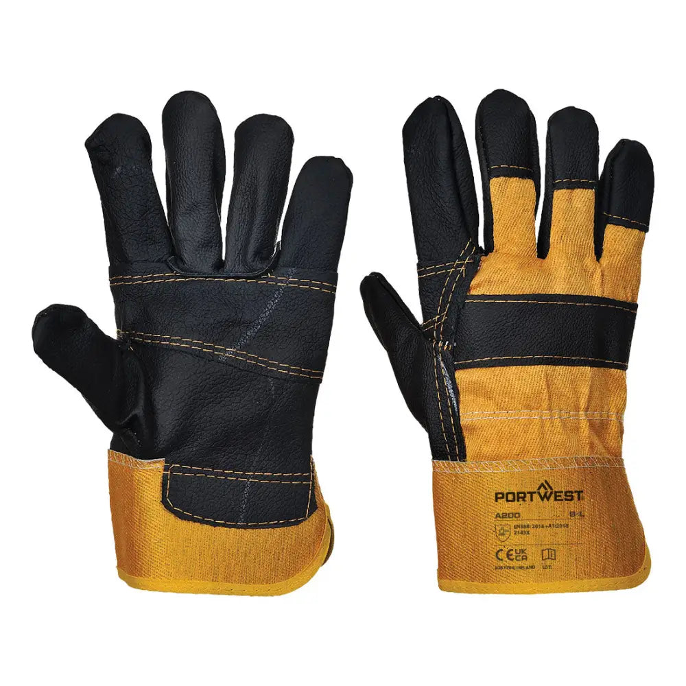 Portwest Möbel Handske A200 - Gul: (YER) / XL
