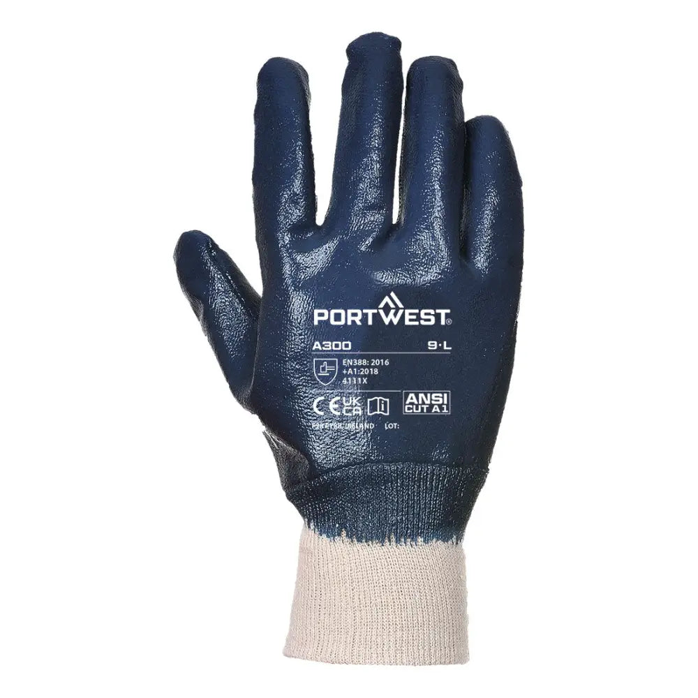 Portwest Nitril Stickad mudd A300