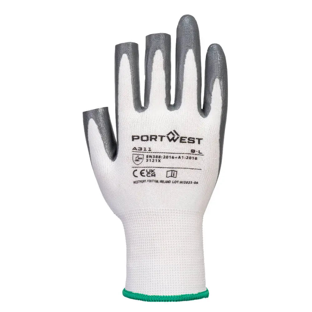 Portwest Nitrilhandske Grip 15 med rynkor (Pk12) A311