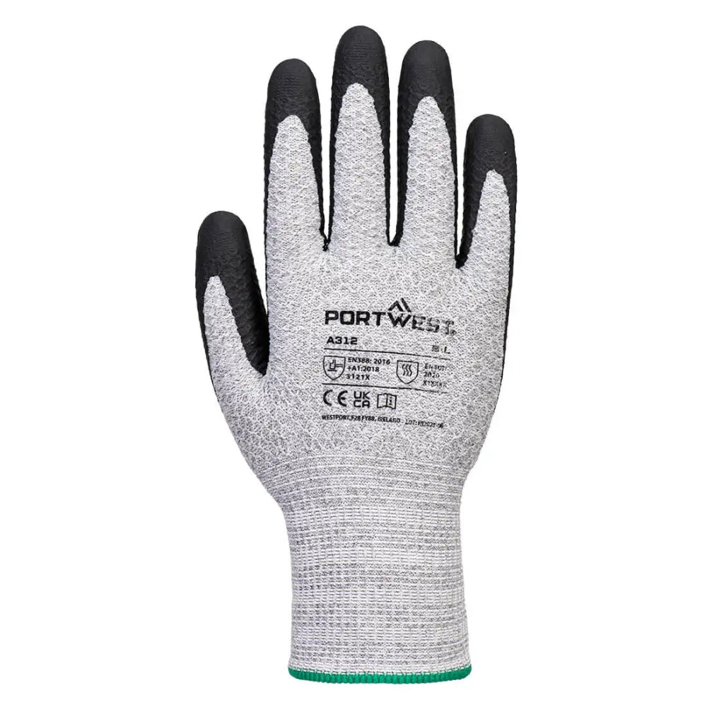 Portwest Nitrilhandske Grip 15 med rynkor (Pk12) A312