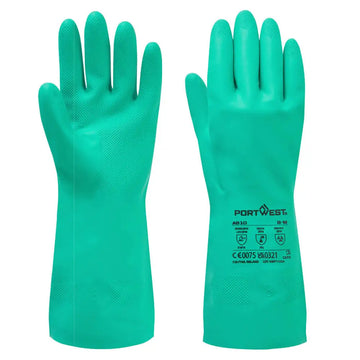 Portwest Nitrosafe Kemikalie Kraghandske A810 - Grön (GNR) / S