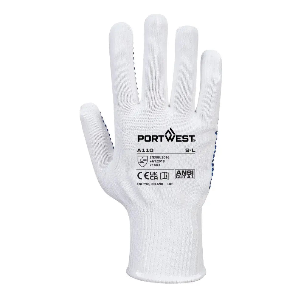 Portwest Nylon Polka Dot Handske A110