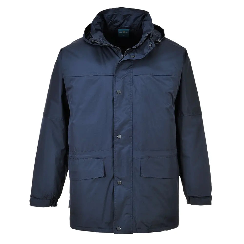 Portwest Oban Fleece fodrad jacka S523 - Marinblå (NAR) / XS