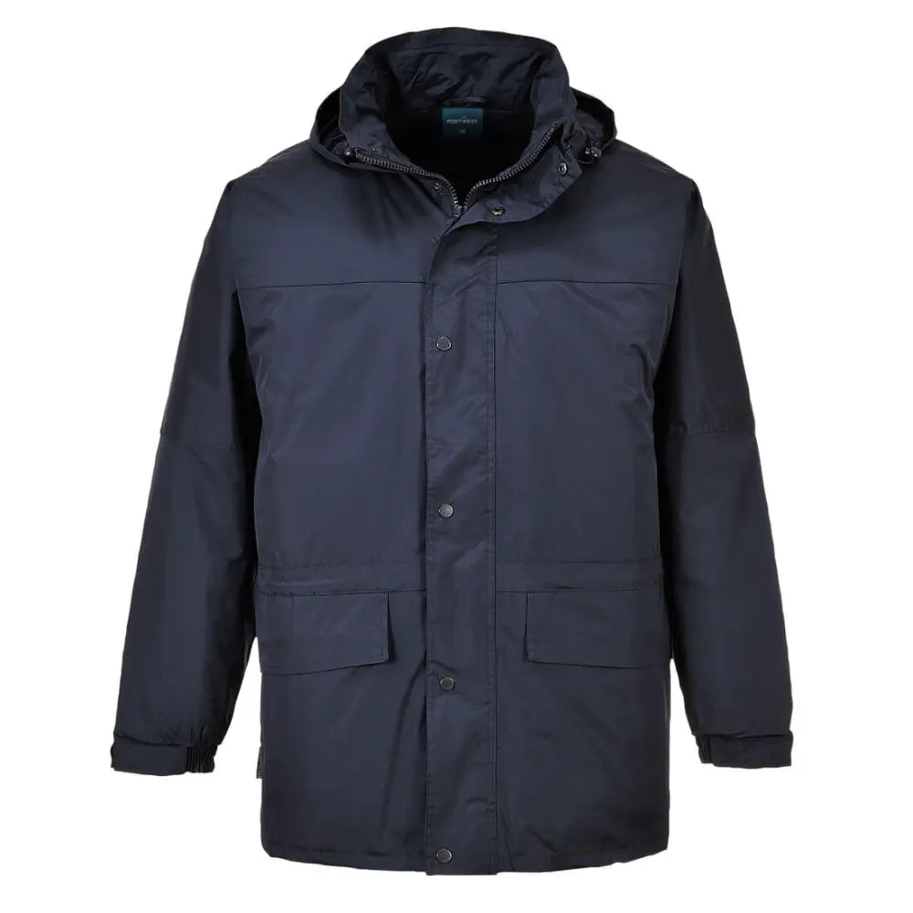 Portwest Oban Fleece fodrad jacka S523 - Marinblå (NVR) / XS