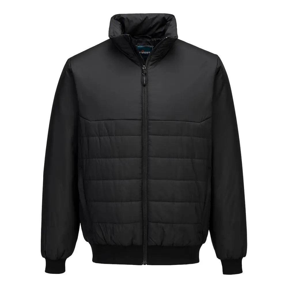 Portwest Professionell isolerad bomberjacka S609 - Svart (BKR) / S