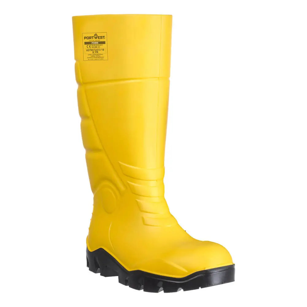 Portwest PU Safety Wellington S5 CI FO - 36 / Gul: