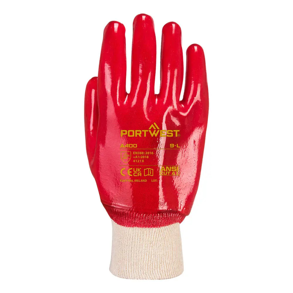 Portwest PVC Knitwrist A400