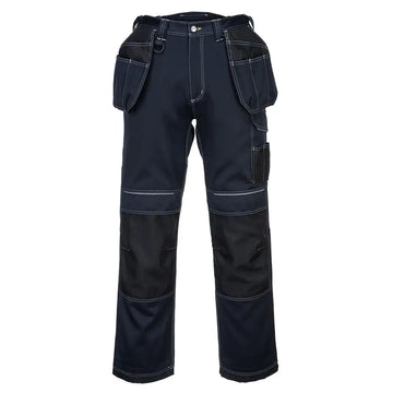 Portwest PW3 Byxa med Hölsterfickor T602 - Marin/svart kort (NBS) / 28