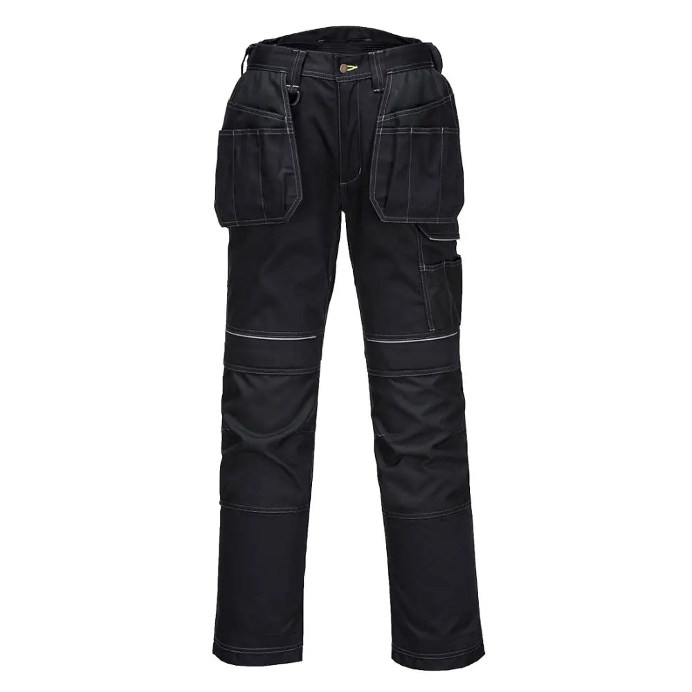 Portwest PW3 Byxa med Hölsterfickor T602 - Svart (BKS) / 28