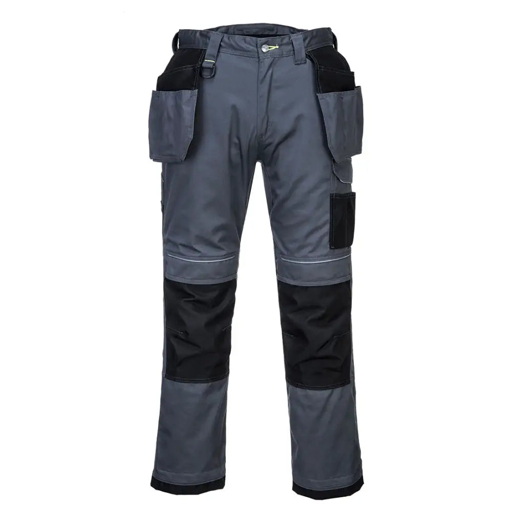 Portwest PW3 Byxa med Hölsterfickor T602 - Zoom grå/svart kort (ZBS) / 28