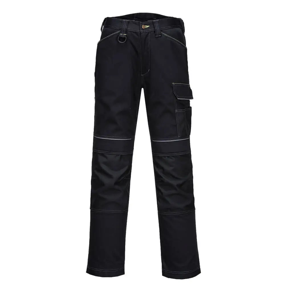 Portwest PW3 Damer Stretch Arbetsbyxa PW380 - Svart (BKR) / 26