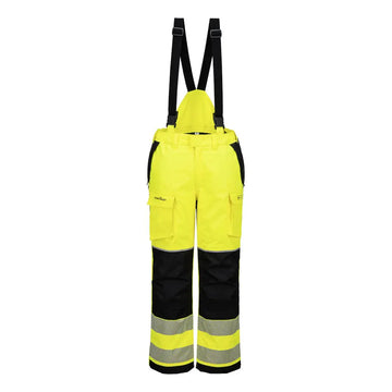 Portwest PW3 FR Modaflame Rain+ Hi-Vis Vinterbyxa FR426 - Gul/Svart (YBR) / S
