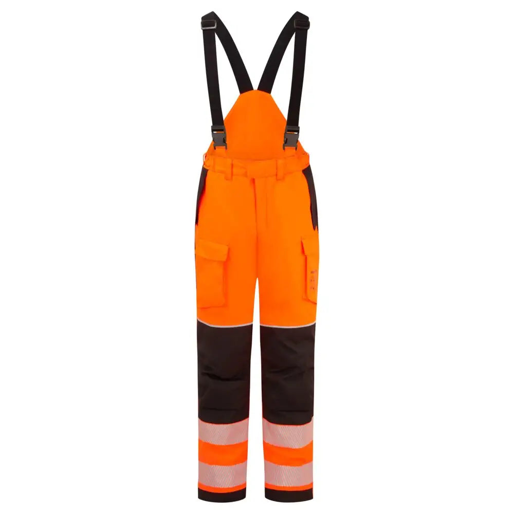 Portwest PW3 FR Modaflame Rain+ Hi-Vis Vinterbyxa FR426 - Orange/Svart (OBR) / S