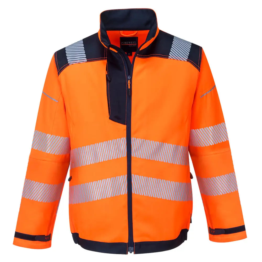 Portwest PW3 Hi-Vis arbetar Jacka T500 - (ONR) / M