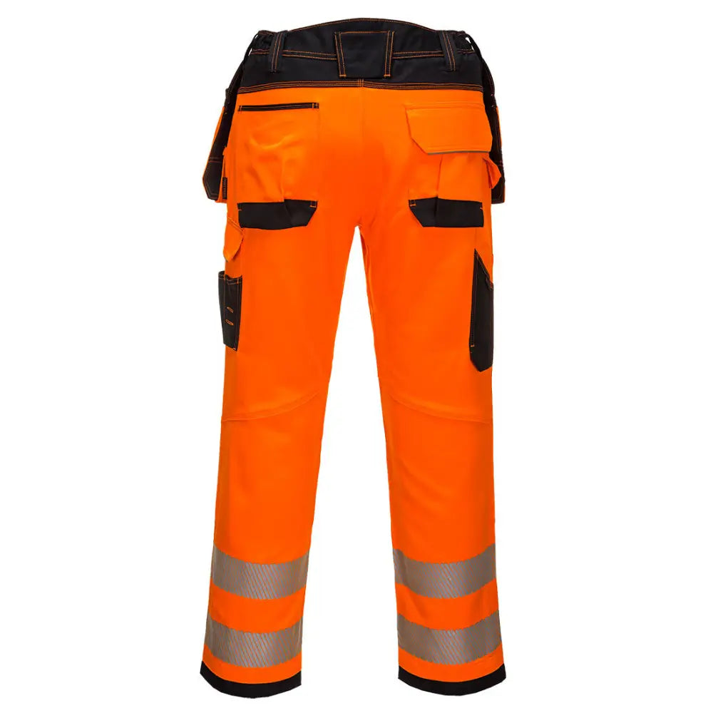 Portwest PW3 Hi-Vis Byxor Med Hölsterfickor T501
