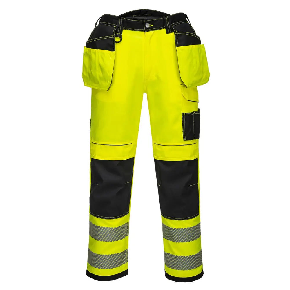 Portwest PW3 Hi-Vis Byxor Med Hölsterfickor T501 - (YBS) / 28