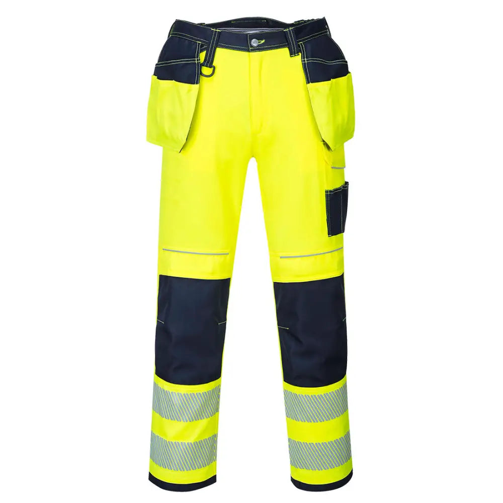 Portwest PW3 Hi-Vis Byxor Med Hölsterfickor T501 - (YNS) / 33