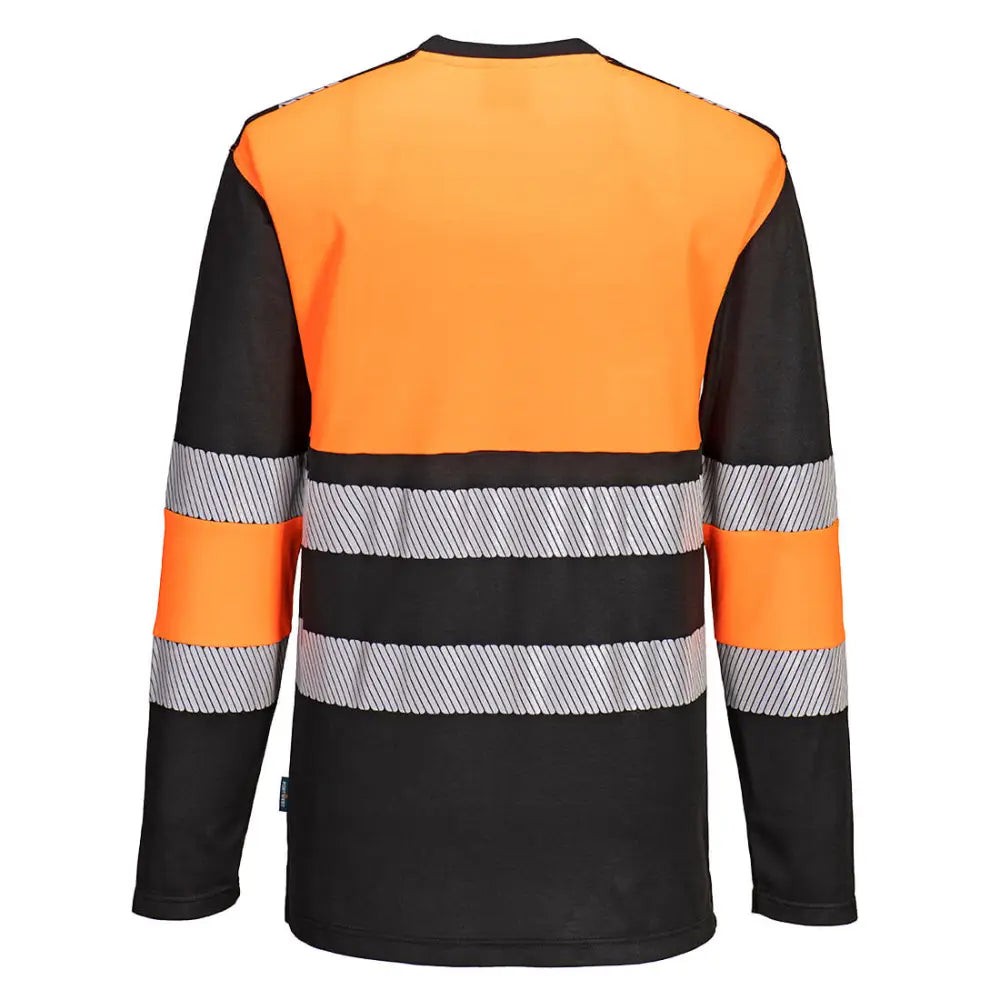 Portwest PW3 Hi-Vis Cotton Comfort Class 1 T-Shirt L/S PW312