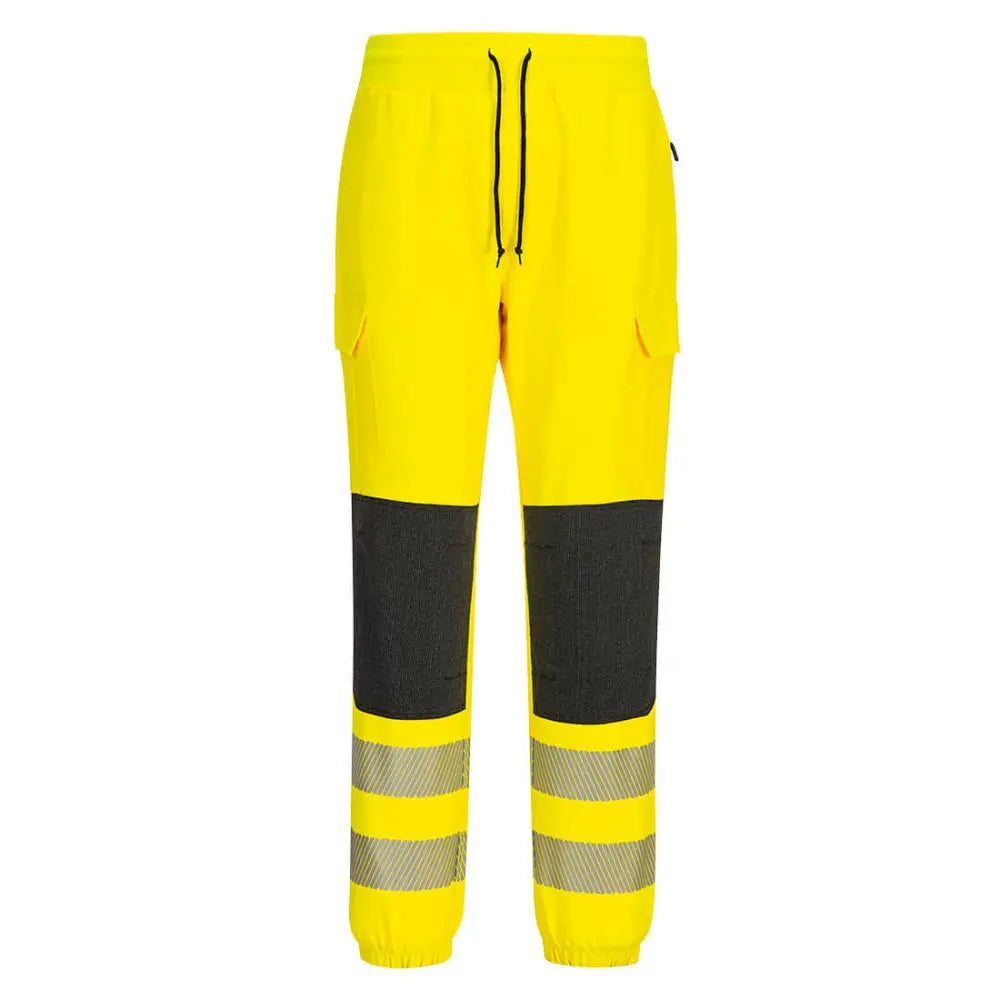 Portwest PW3 Hi-Vis Flexi Jogger KX346 - Gul/Svart (YBR) / S