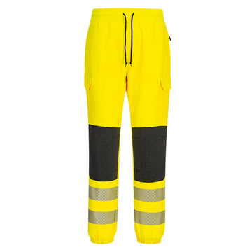 Portwest PW3 Hi-Vis Flexi Jogger KX346 - Gul/Svart (YBR) / S
