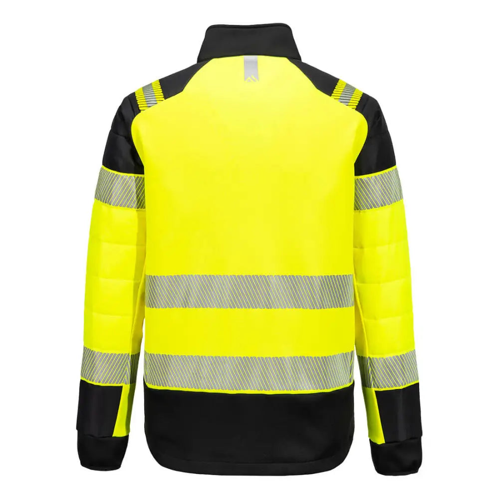 Portwest PW3 Hi-Vis Hybrid Baffle Jacka T170