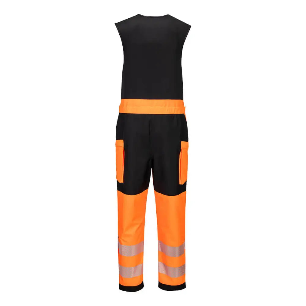 Portwest PW3 Hi-Vis Regnsalopett (3L) T150