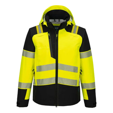 Portwest PW3 Hi-Vis skaljacka (3L) T166 - Gul/Svart (YBR) / XS