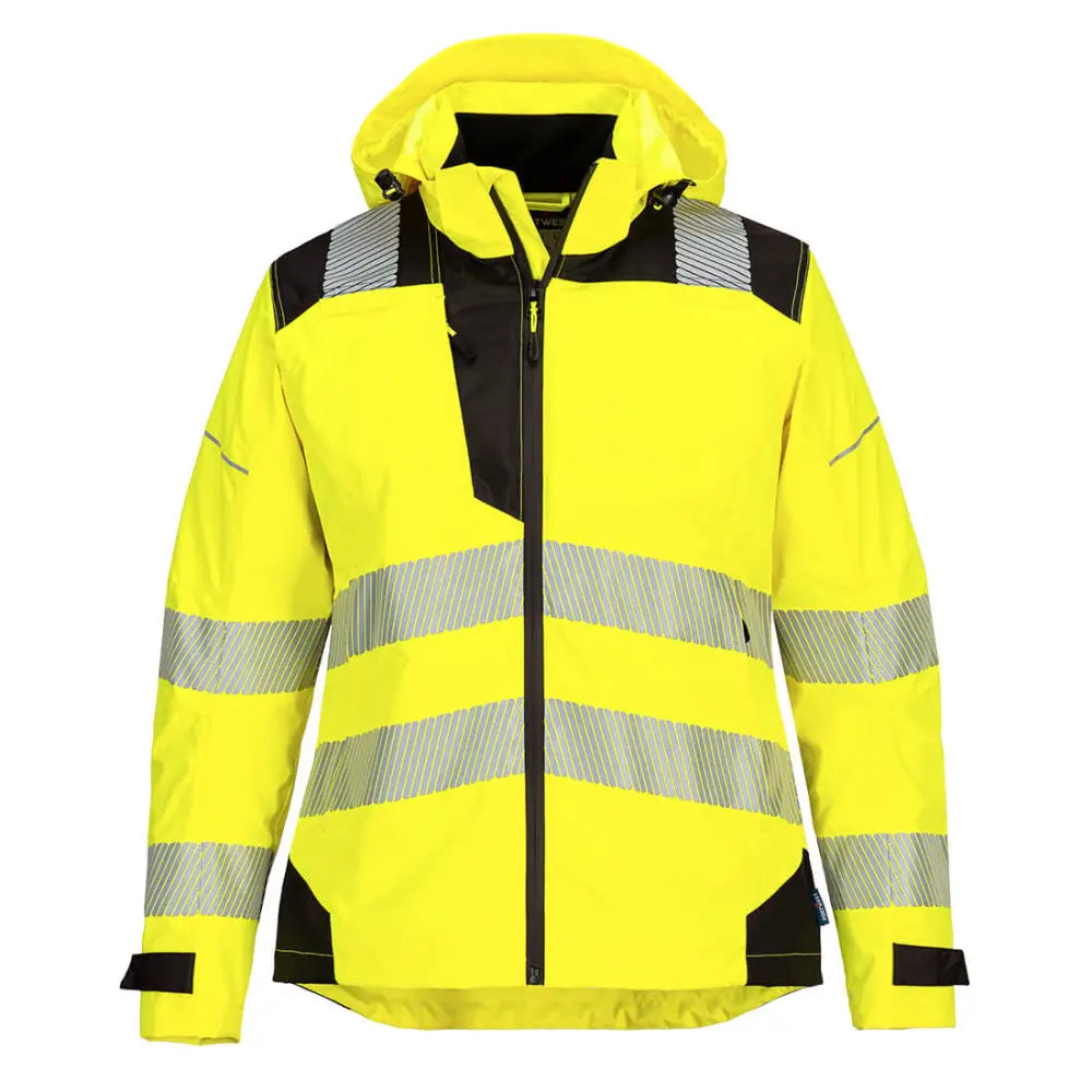 Portwest PW3 Hi-Vis Skaljacka Dam Klass 3 PW389 - Gul/Svart (YBR) / XS