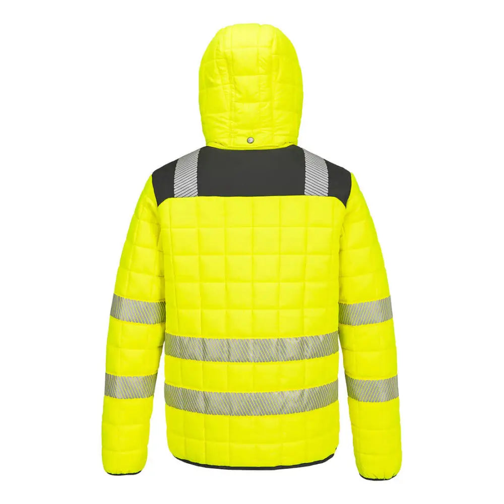 Portwest PW3 Hi-Vis Square Baffle Jacket T165