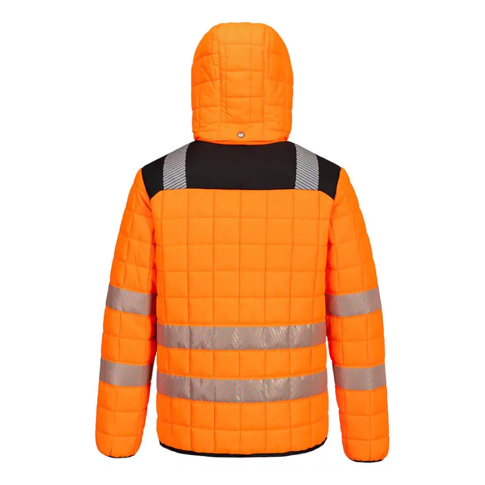 Portwest PW3 Hi-Vis Square Baffle Jacket T165