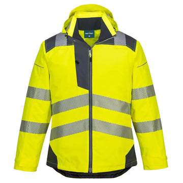 Portwest PW3 Hi-Vis vinter Jacka T400 - Gul/Grå (YGY) / S