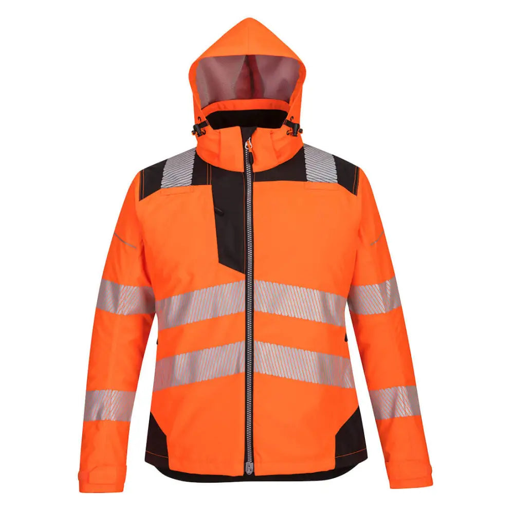 Portwest PW3 Hi-Vis Vinterjacka för damer PW382 - Orange/Svart (OBR) / XS