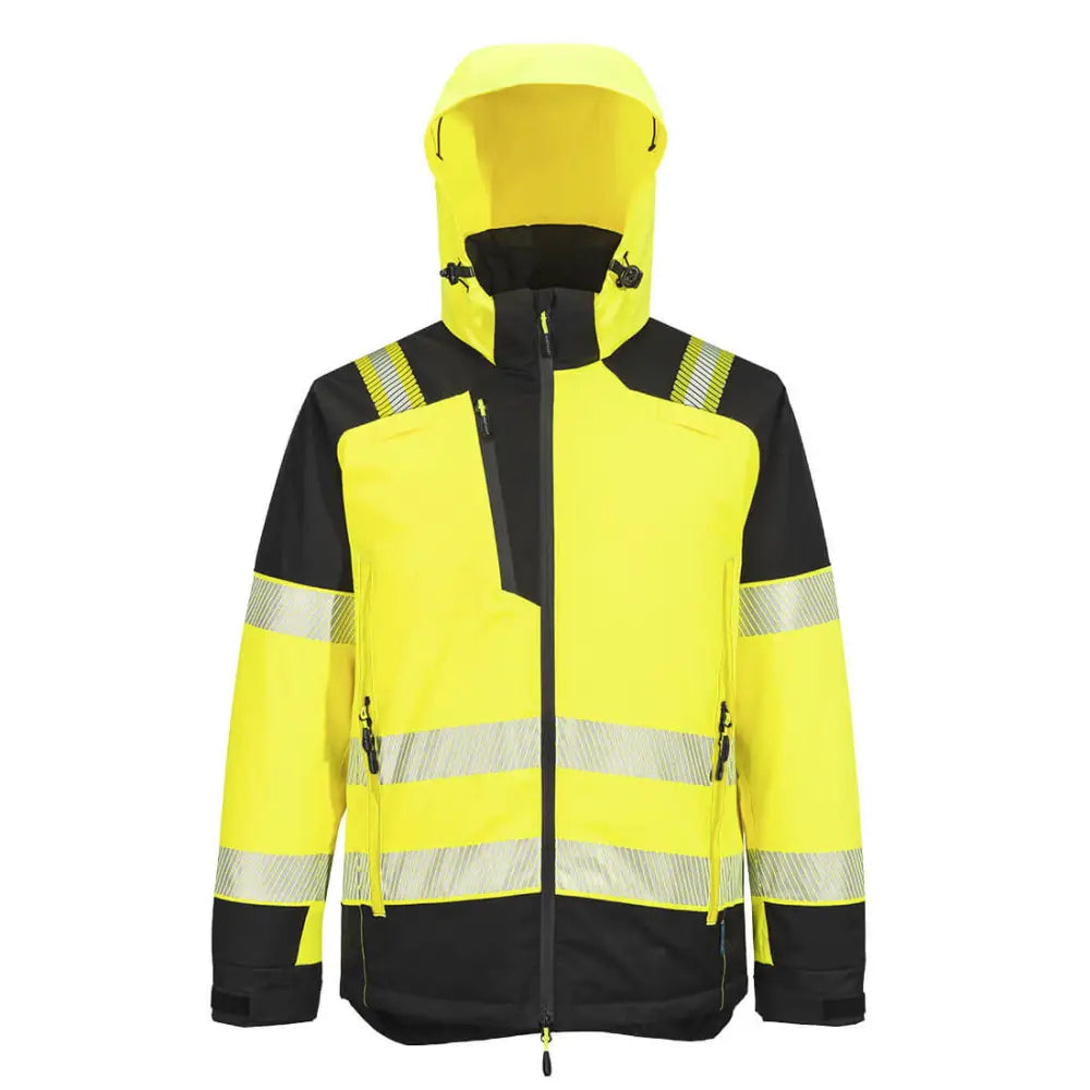 Portwest PW3 Hi-Vis Vinterjacka Klass 2 T160 - Gul/Svart (YBR) / S