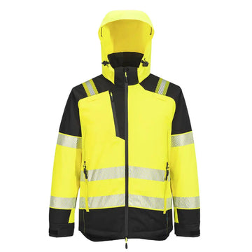Portwest PW3 Hi-Vis Vinterjacka Klass 2 T160 - Gul/Svart (YBR) / S