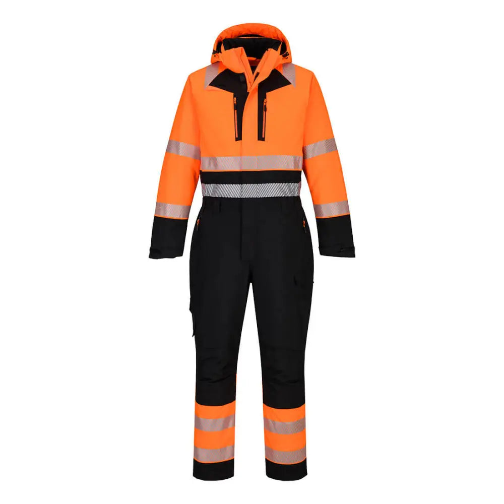 Portwest PW3 Hi-Vis Vinteroverall DX438 - Orange/Svart (OBR) / S