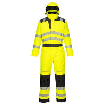 Portwest PW3 Hi-Vis Vinteroverall PW352 - Gul/Svart (YBR) / S