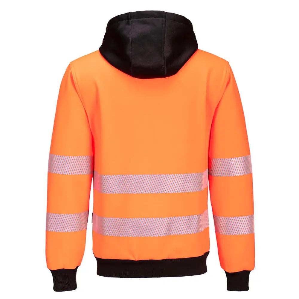 Portwest PW3 Hi-Vis Zip Hoodie med dragkedja PW327