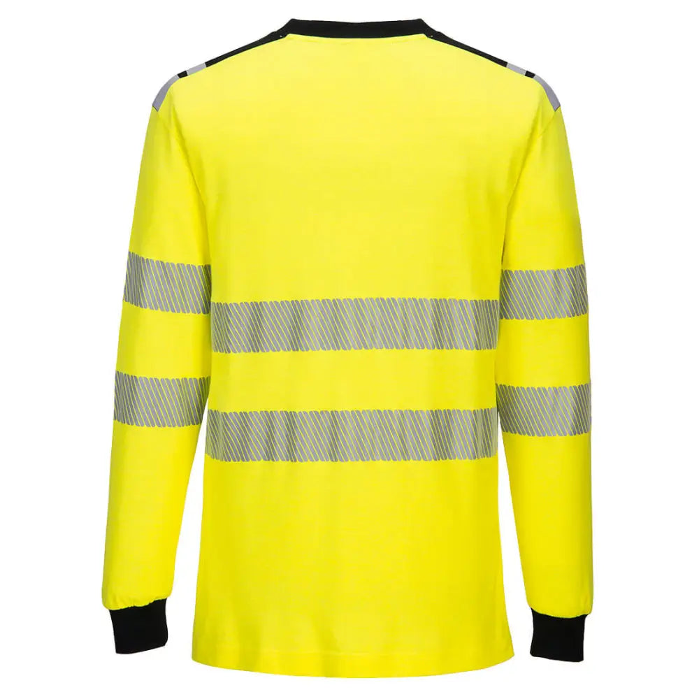 Portwest PW3 Modaflame Knit Hi-Vis FR Långärmad T-shirt FR701