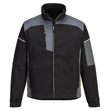 Portwest PW3 Softshell Jacka (3L) PW378 - Svart/Zoom Grå (BZR) / S