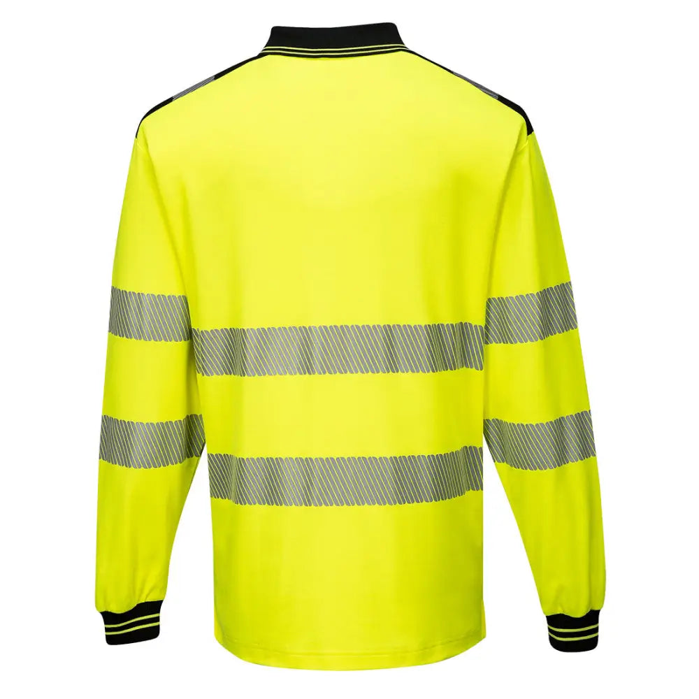 Portwest PW3 Varsel lång ärm polo L/S T184