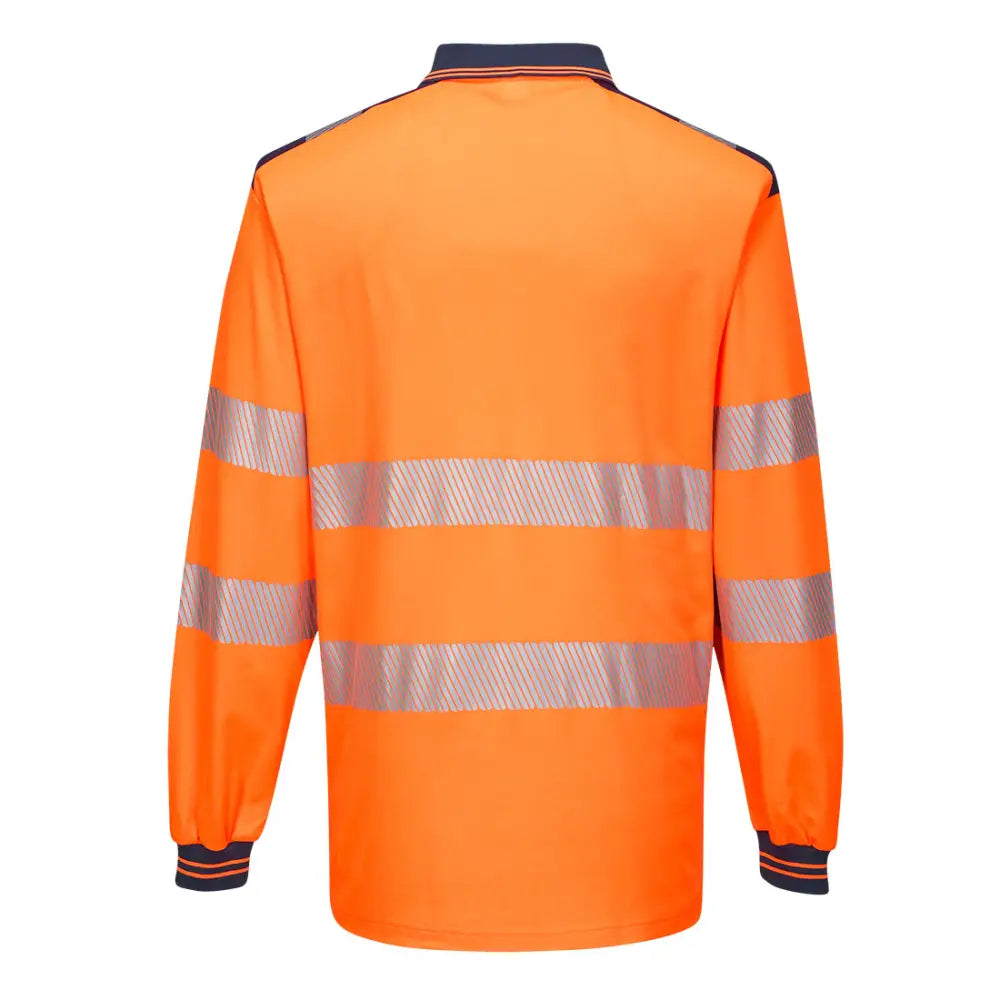 Portwest PW3 Varsel lång ärm polo L/S T184