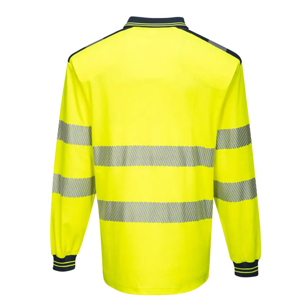 Portwest PW3 Varsel lång ärm polo L/S T184