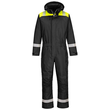 Portwest PW3 vinteroverall PW353 - Svart/Gul (BKY) / S