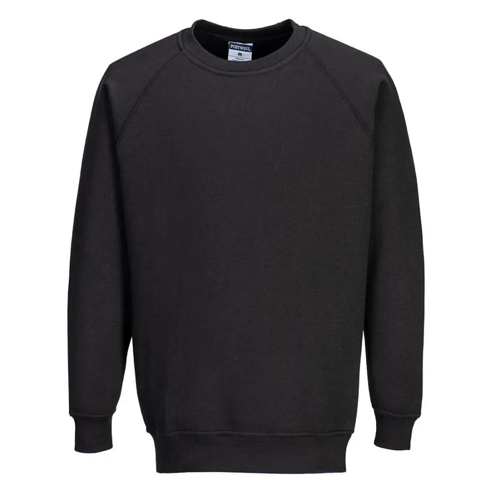 Portwest Roma Sweatshirt B300 - Svart (BKR) / XS