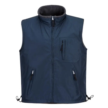 Portwest RS Vändbar Bodywarmer S418 - Marinblå (NAR) / XS