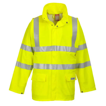 Portwest Sealtex Flam Hi-Vis Jacka FR41 - Gul: (YER) / XS