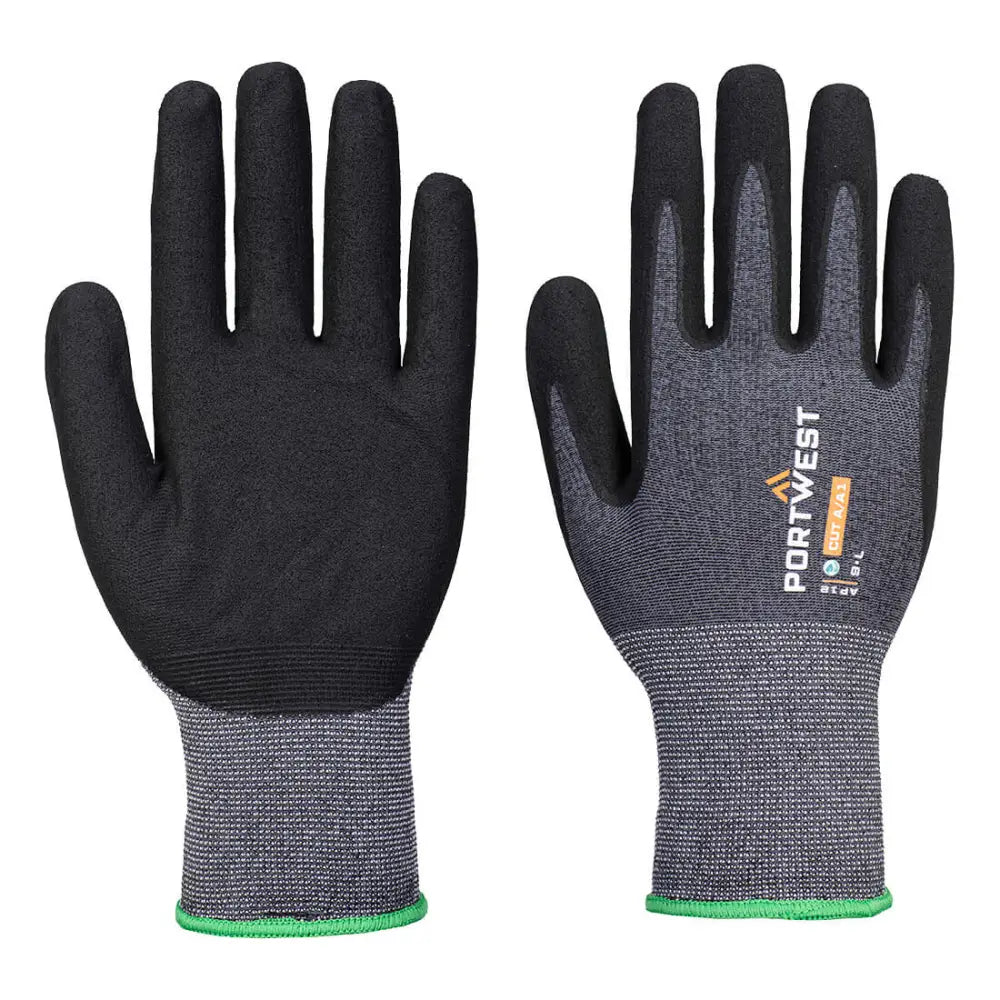 Portwest SG LR18 Micro Foam - 12 Pack AP12 - Grå/Svart (G8R) / XS