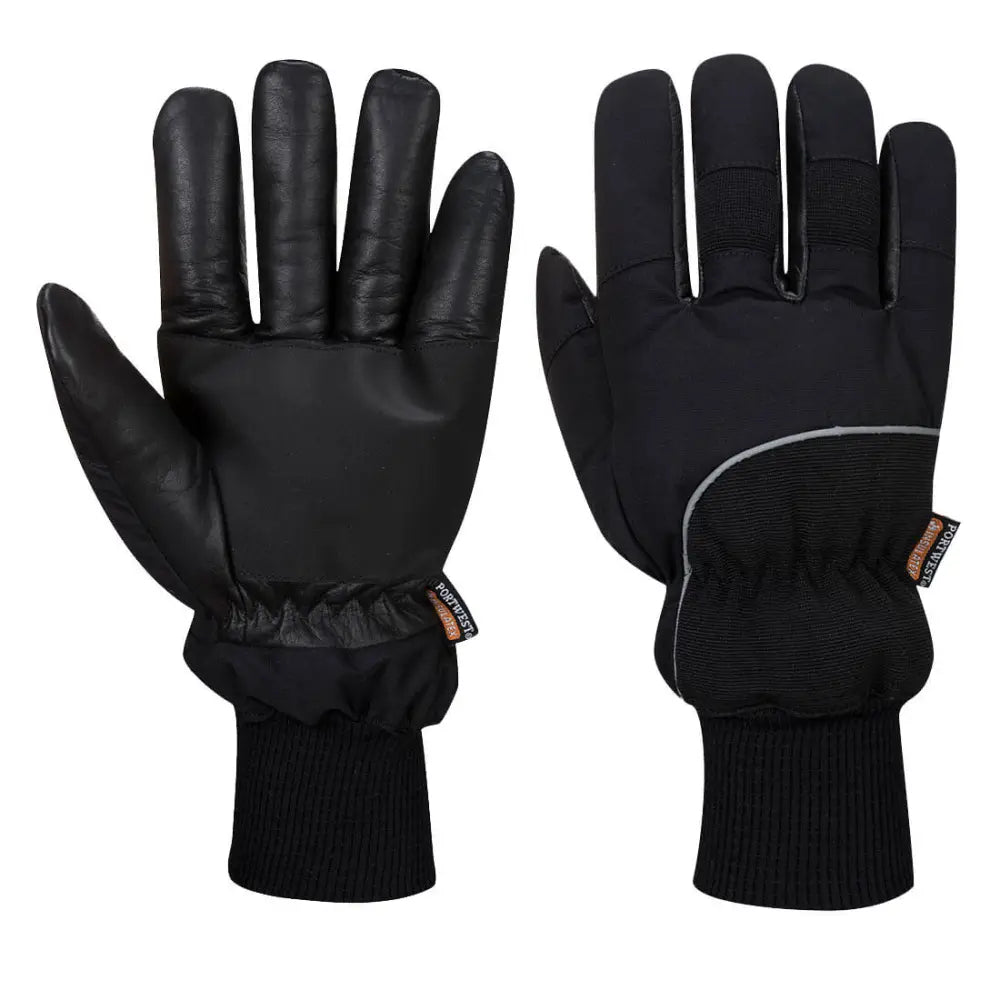 Portwest Sibirien Cold Store Handske A751 - Svart (BKR) / L