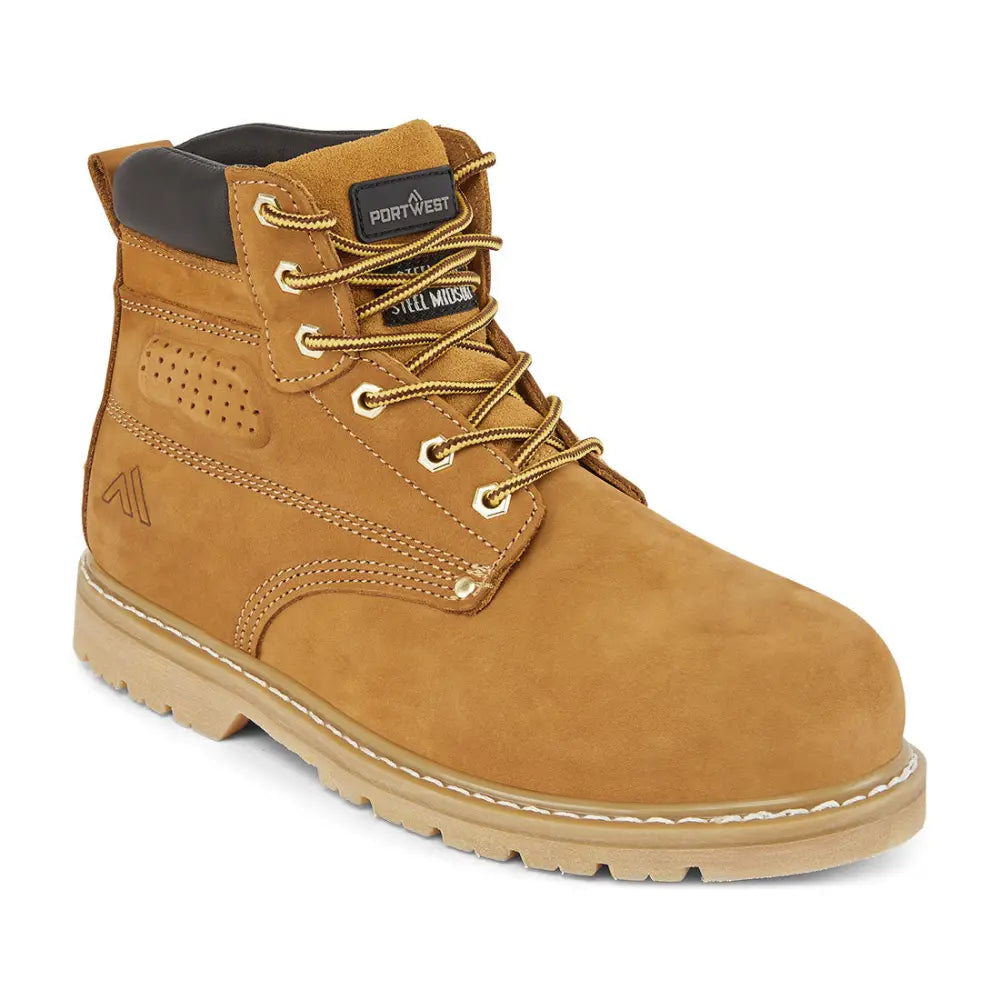 Portwest Stål Nubuck Läder Ankelkänga SBP HRO - 39