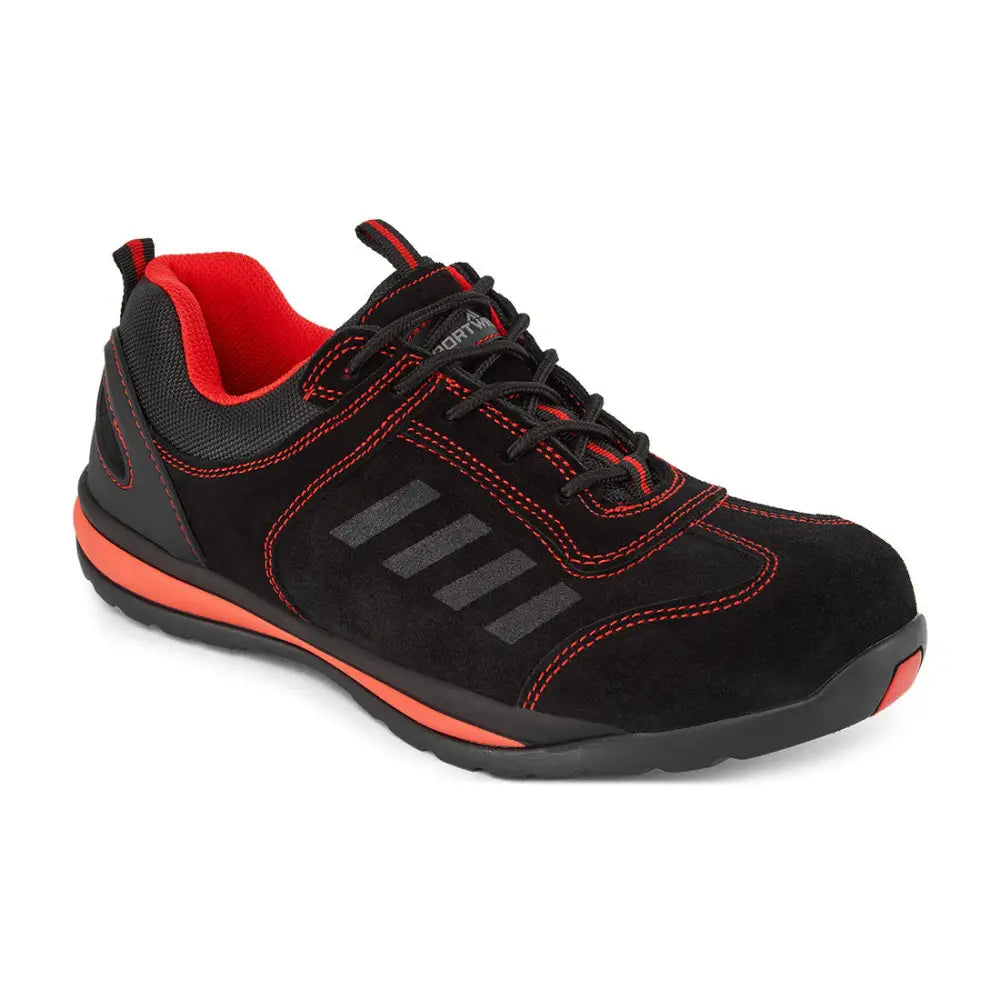 Portwest Steelite Lusum Safety Trainer S1P HRO - 36 / Röd